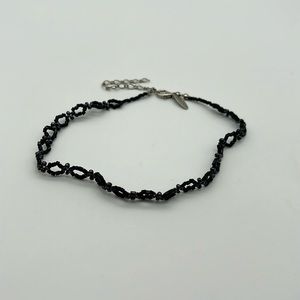 Black Beaded Choker